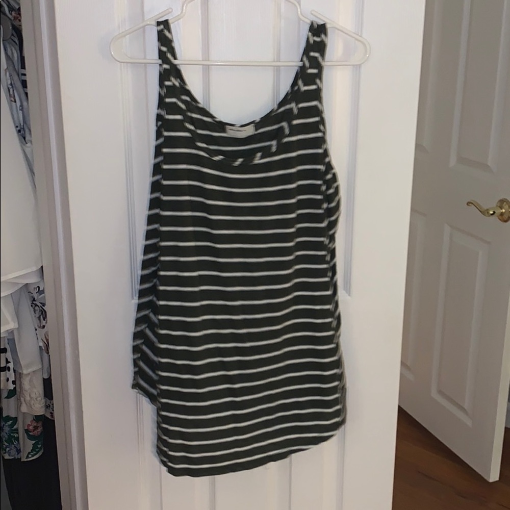 Olive green layering tank